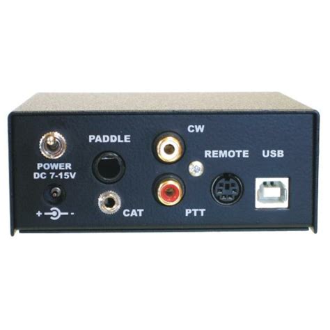 Simply consists of a "Normally Open" NO switch between GROUND and DAH. . Usb cw keyer